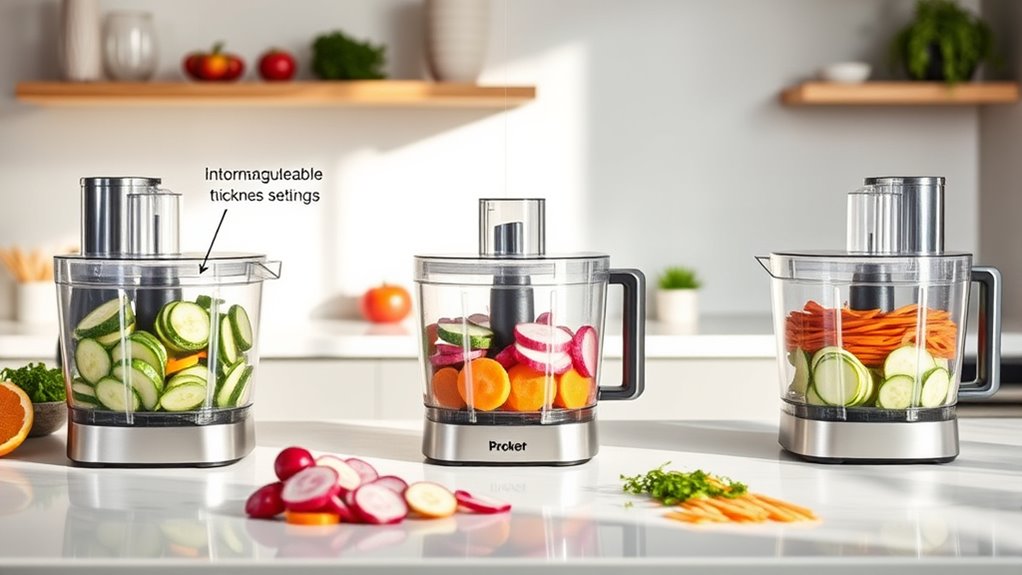 precision slicing features