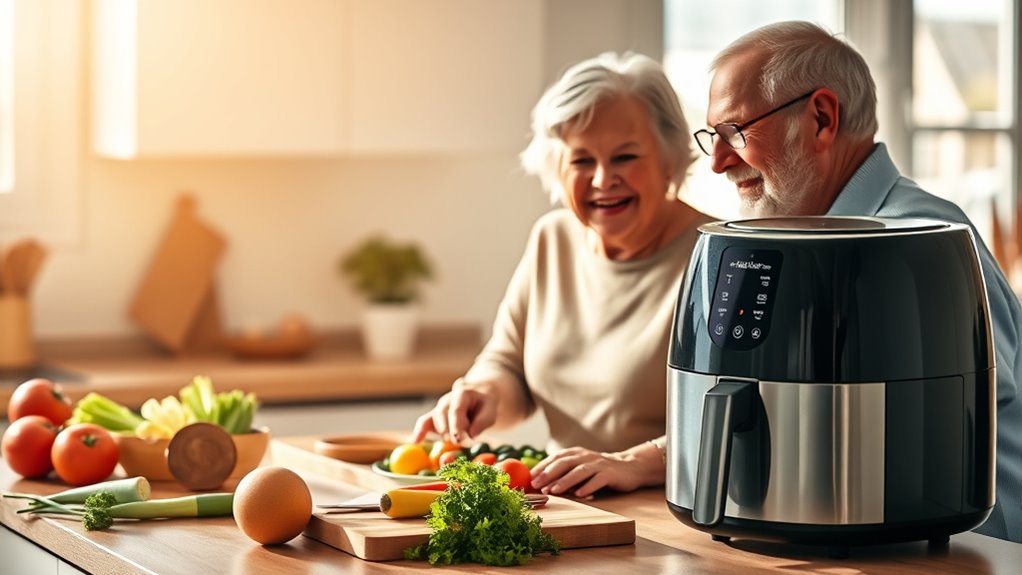senior friendly air fryer options