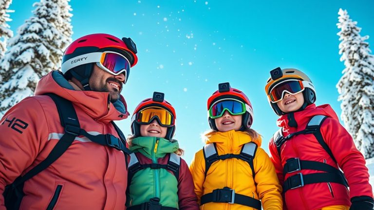 skiing cameras for families