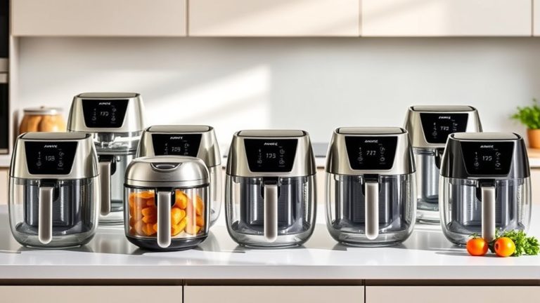 small glass air fryers