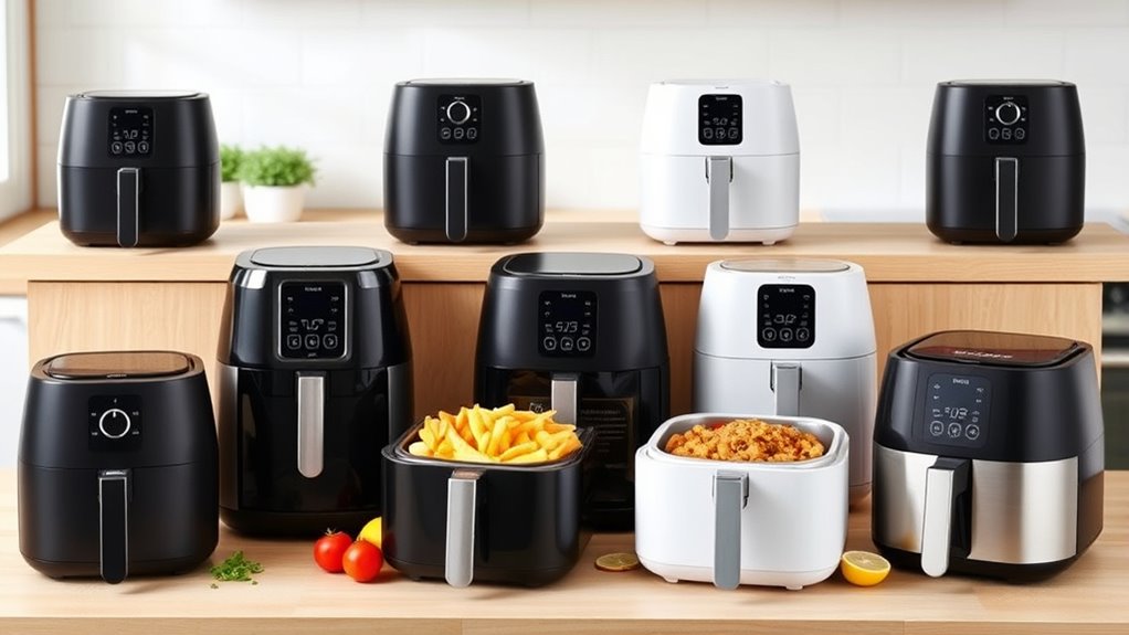 small kitchen air fryers
