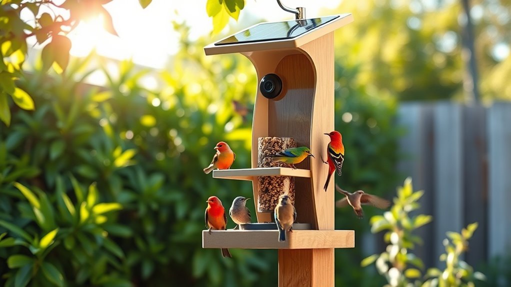 smart bird feeder selection