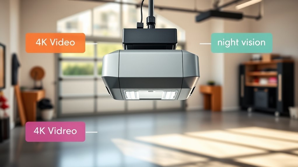 smart garage door security