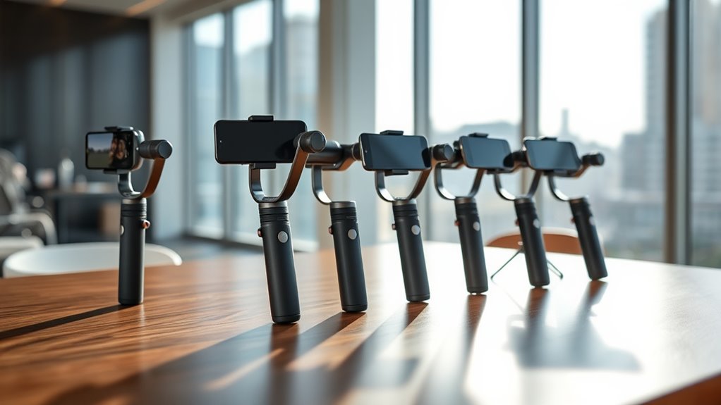 smooth shots with gimbals