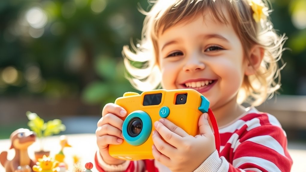 sturdy kid friendly rechargeable camera