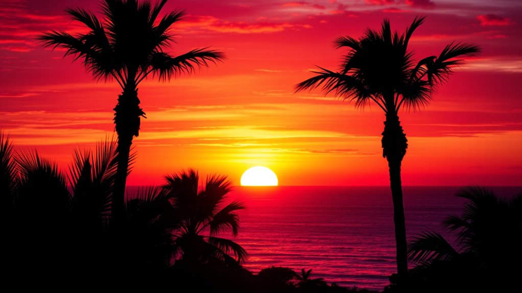 sunset photography camera settings