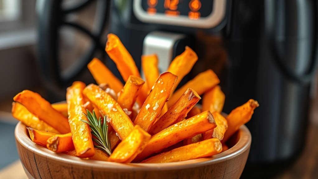 sweet potato fries settings