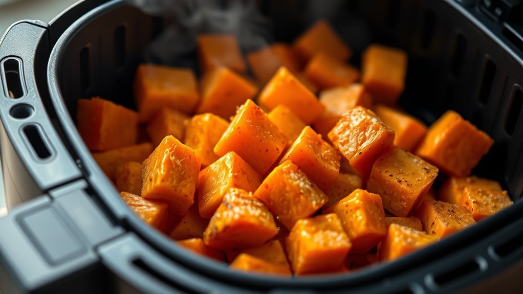 sweet potatoes air fryer settings