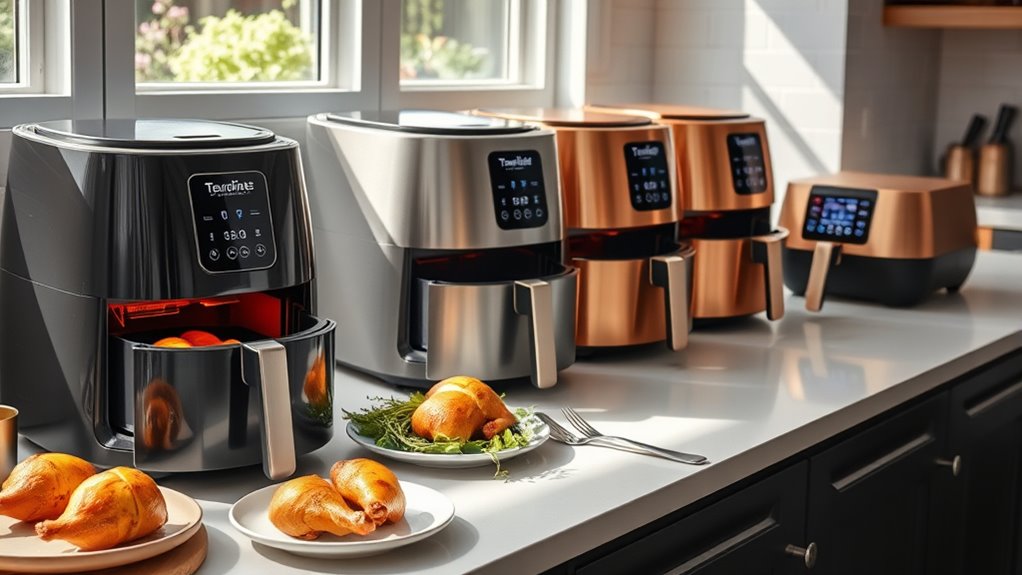 top 6 large capacity air fryers