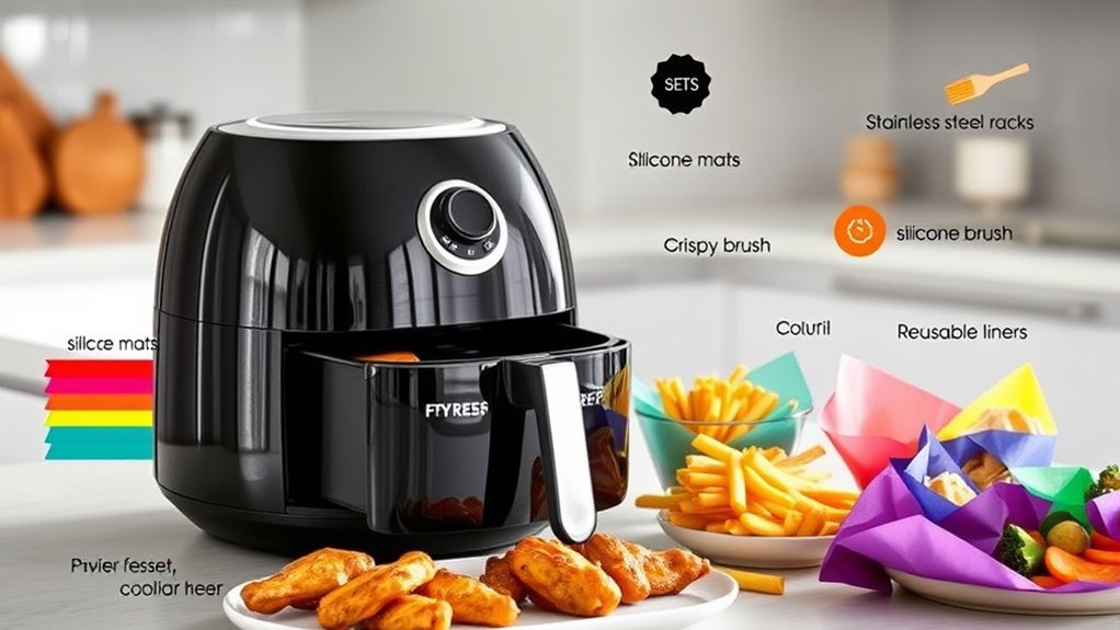 top air fryer accessories