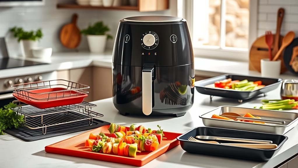 top air fryer accessories