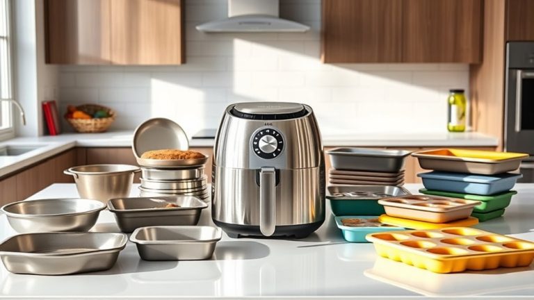top air fryer baking pans