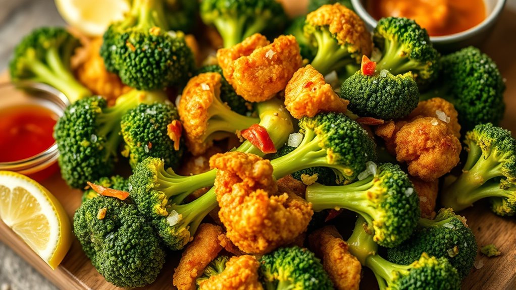 top air fryer broccoli recipes