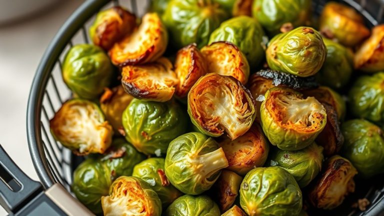 top air fryer brussels sprouts