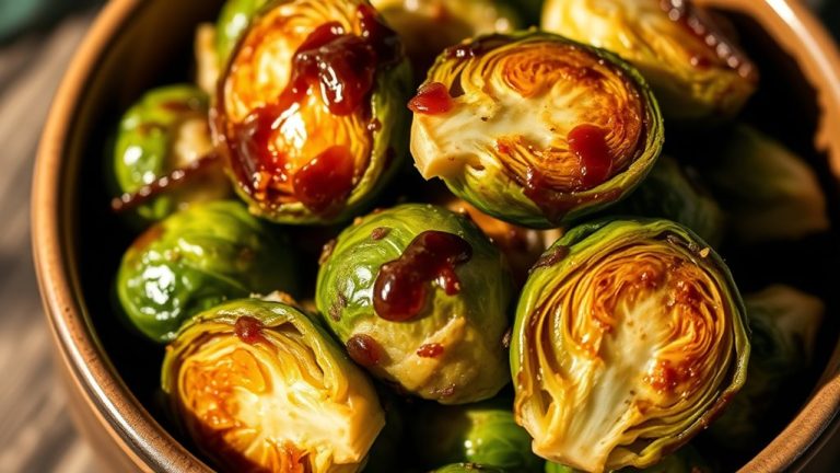 top air fryer brussels sprouts