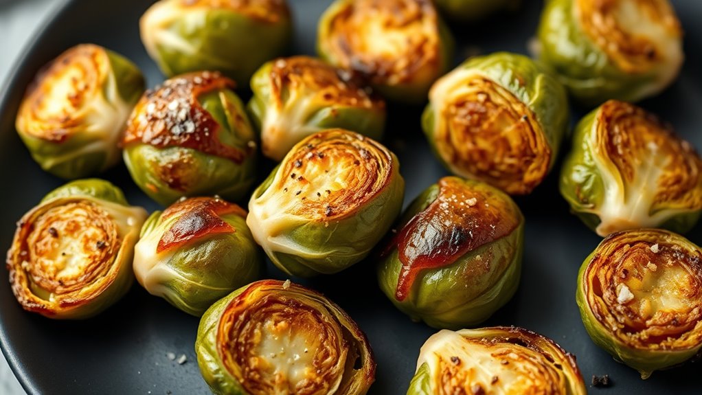 top air fryer brussels sprouts