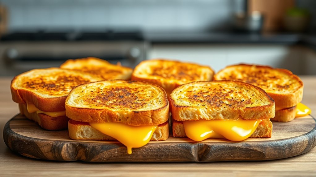 top air fryer cheese toasties