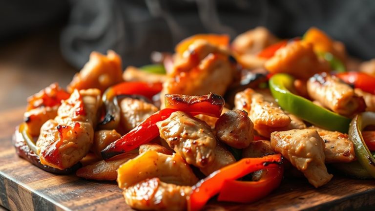 top air fryer chicken fajitas