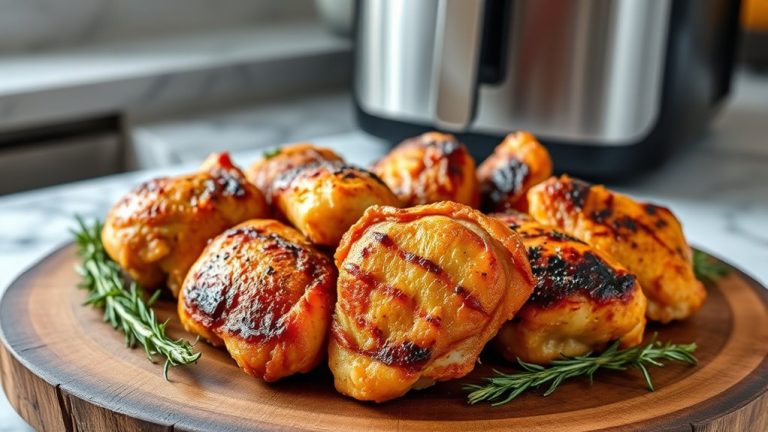 top air fryer chicken thighs