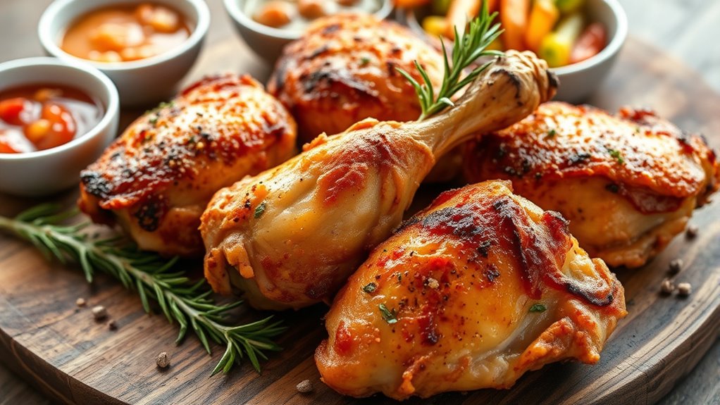 top air fryer chicken thighs