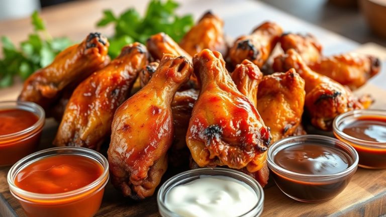 top air fryer chicken wing recipes