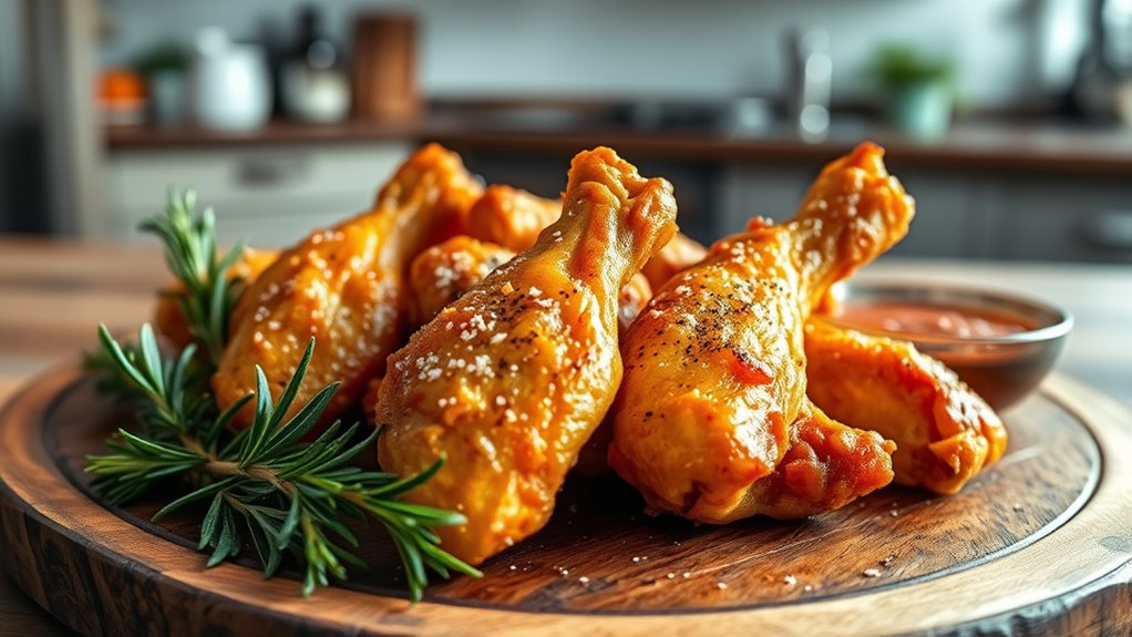top air fryer chicken wings