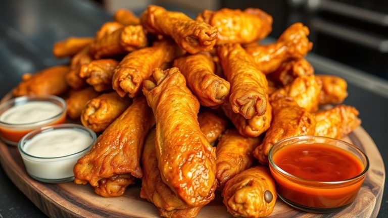top air fryer chicken wings