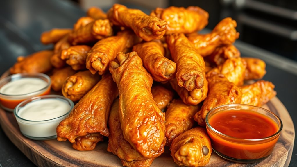 top air fryer chicken wings