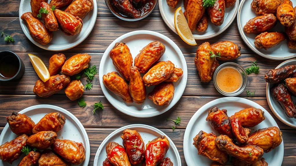 top air fryer chicken wings