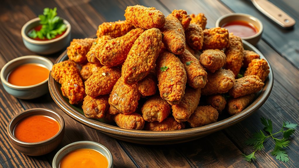 top air fryer chicken wings