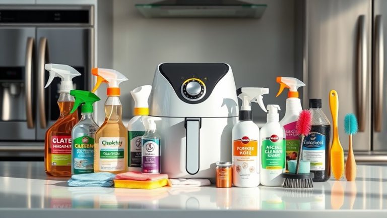 top air fryer cleaning products