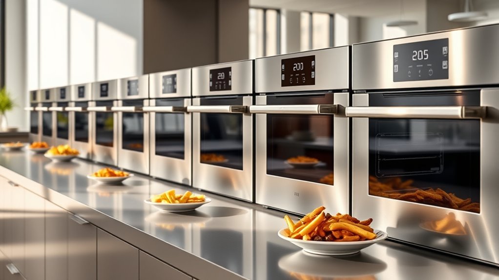 top air fryer convection ranges