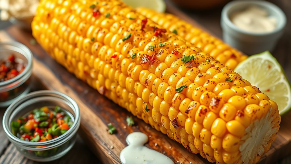 top air fryer corn recipes