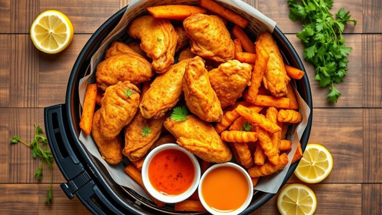 top air fryer crispy foods