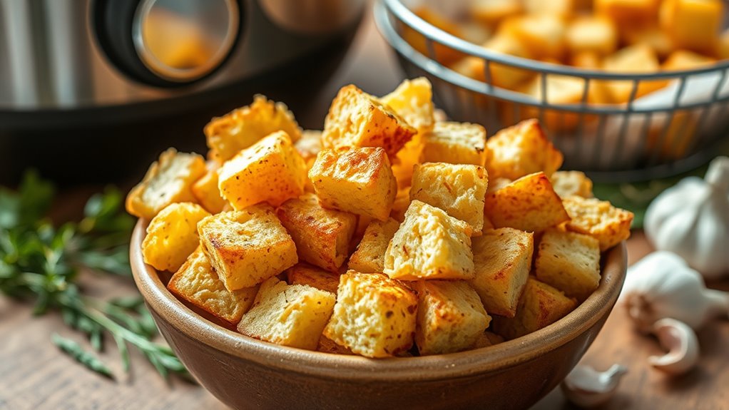 top air fryer crouton recipes
