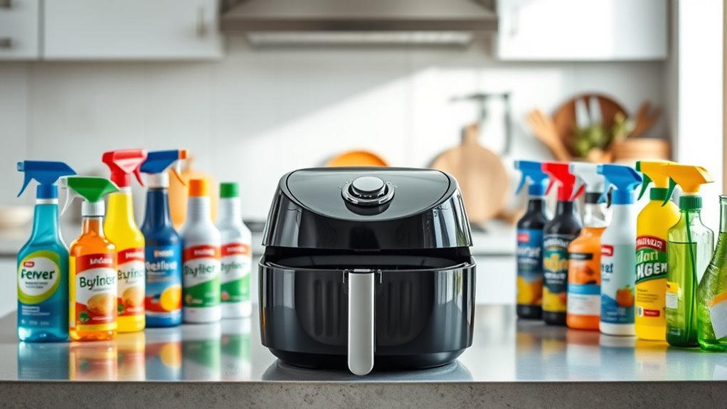 top air fryer degreasers
