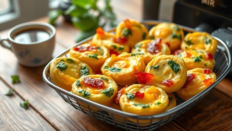 top air fryer egg bites
