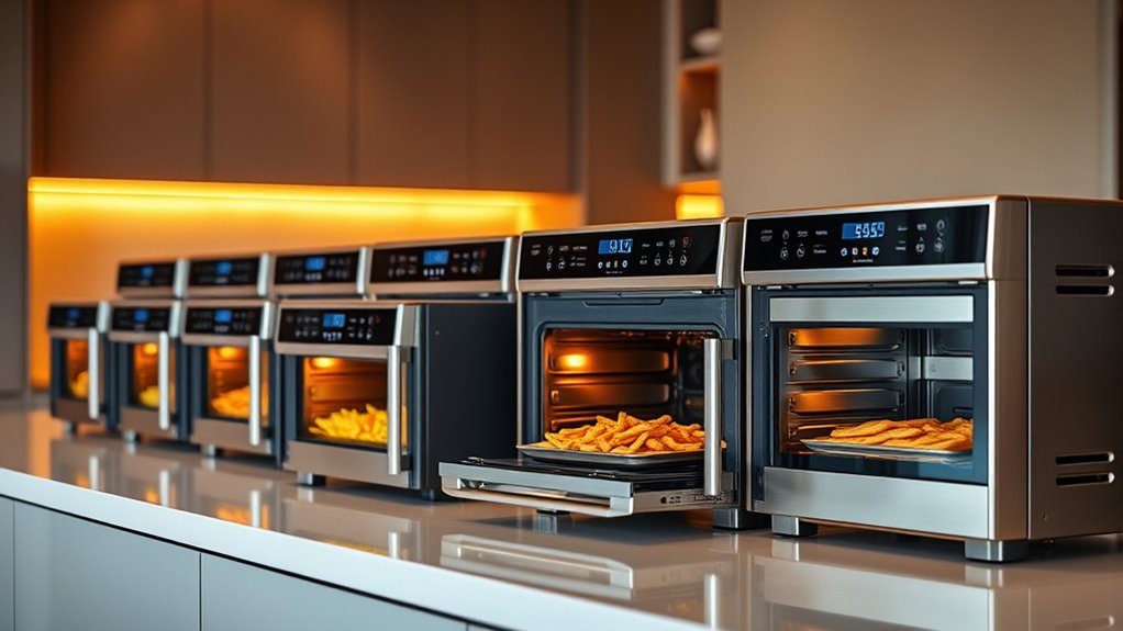 top air fryer electric ovens