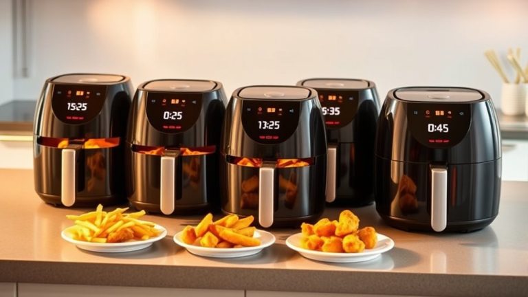 top air fryer flip up models