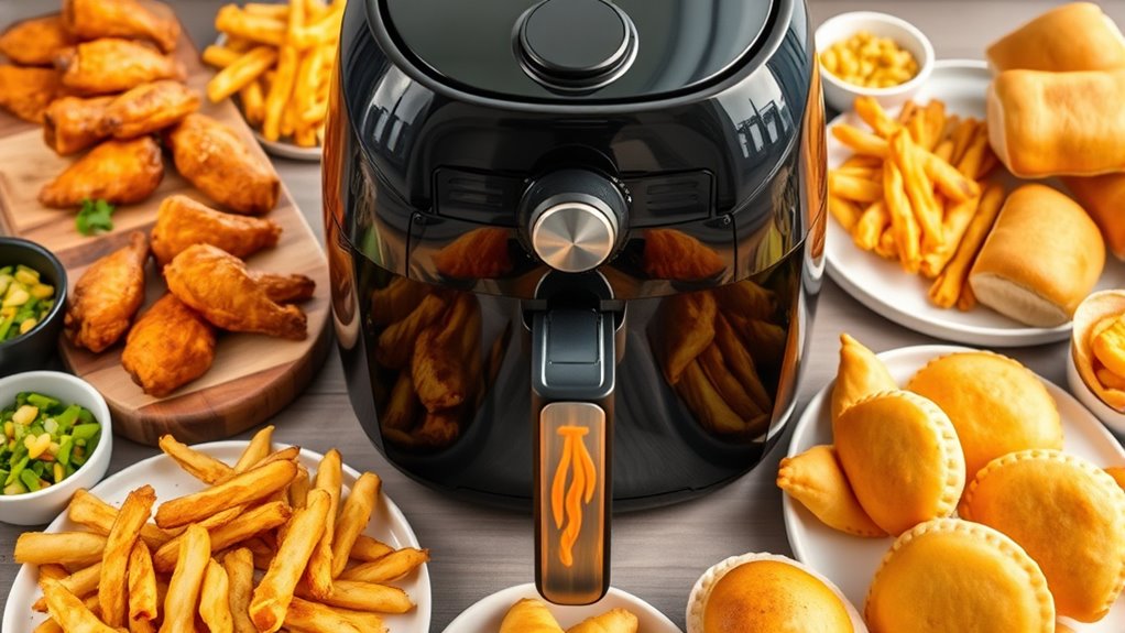 top air fryer food list