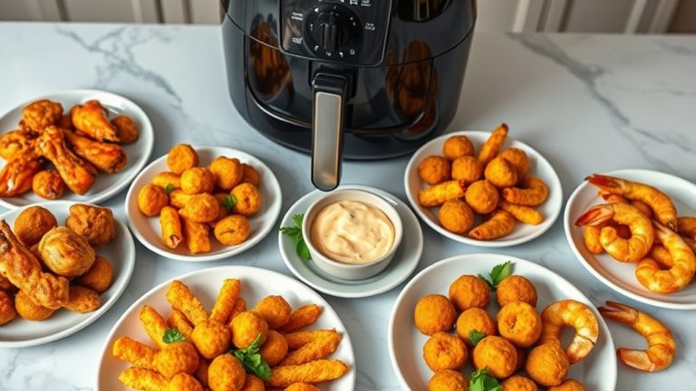 top air fryer food list