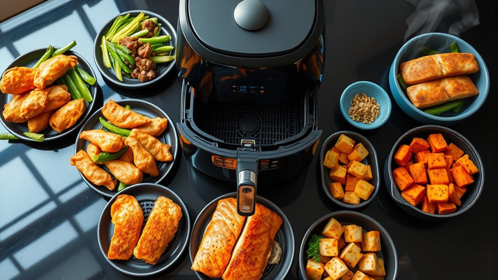top air fryer food list