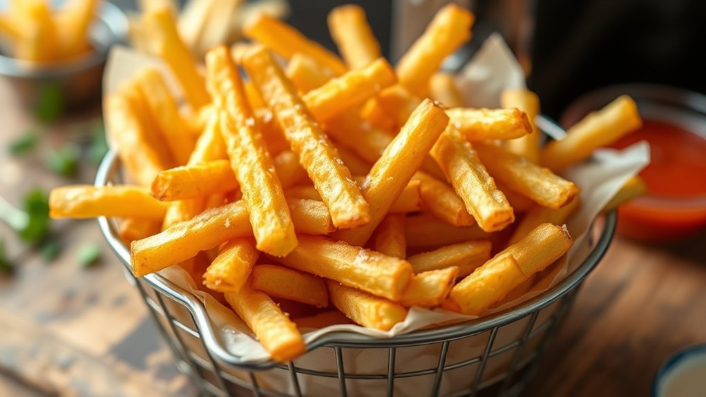 top air fryer french fries