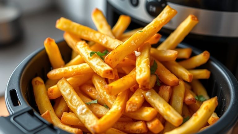 top air fryer fries