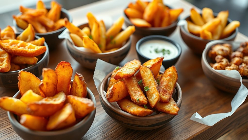 top air fryer fries