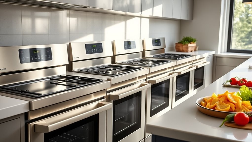 top air fryer gas ranges