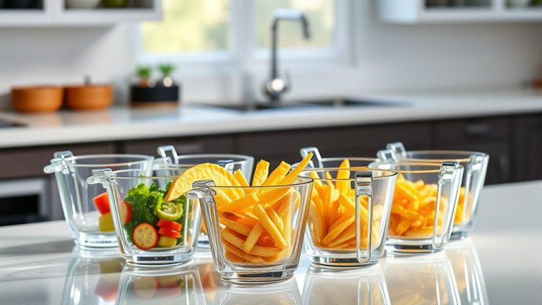 top air fryer glass baskets