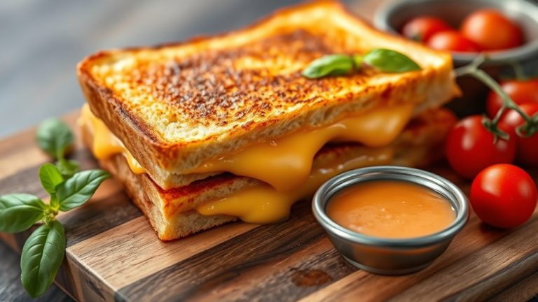top air fryer grilled cheese