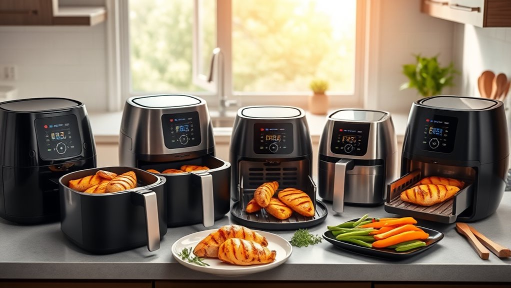 top air fryer grills