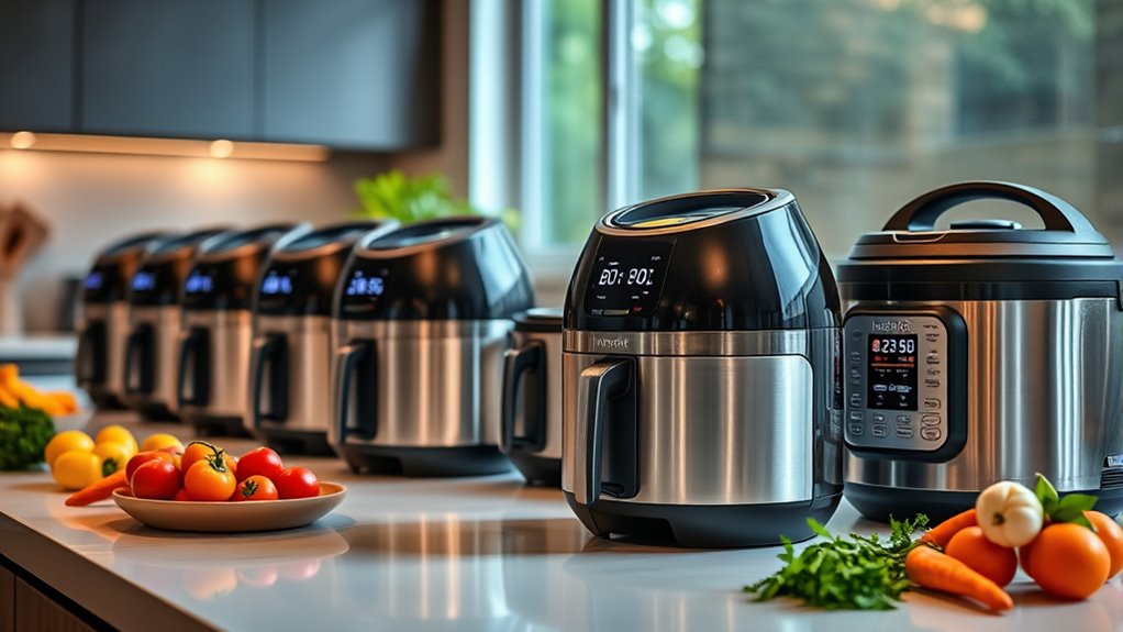 top air fryer instant pot combos